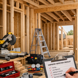 Carpentry Site Inspection